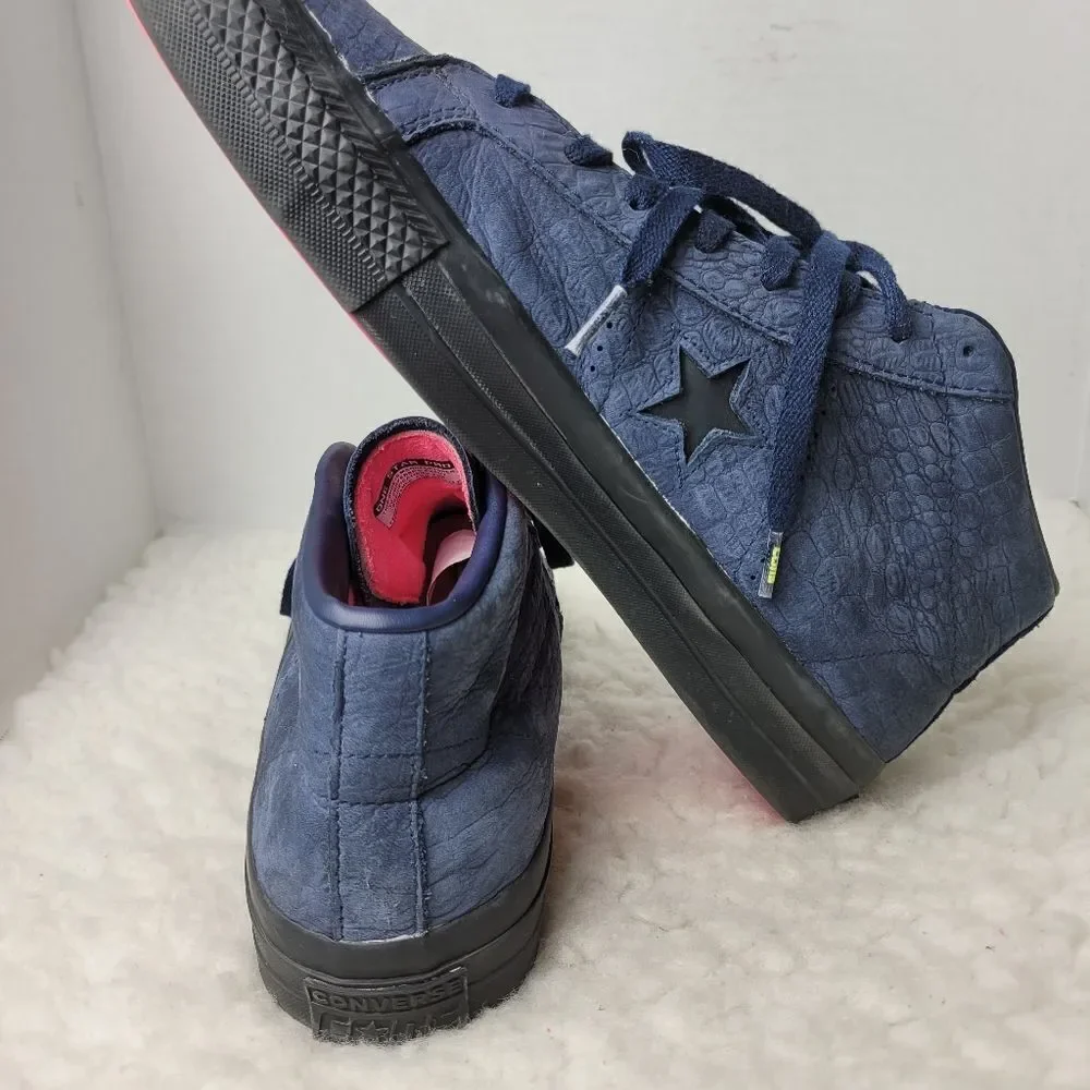 Converse One Star Pro Mid Top Heart Of The City Shanghai Size 11.5 Mens 170498C - Picture 6 of 11